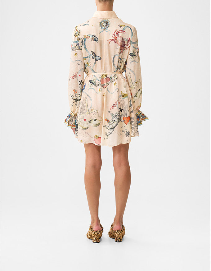House Of Horoscopes Shift Shirt Dress