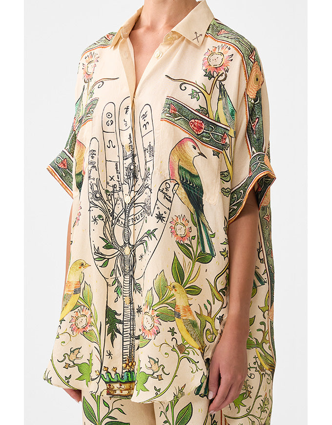 House Of Horoscopes Oversized Pocked Tunic