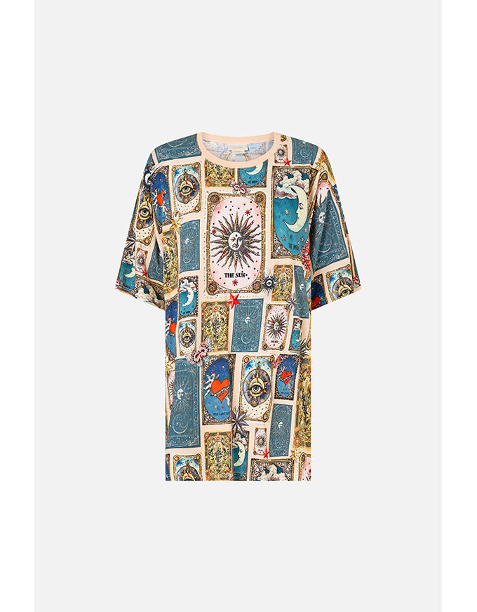 My Lucky Stars Oversized Band Tee