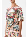 Notes From The Road Side Split Tee