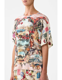Notes From The Road Side Split Tee