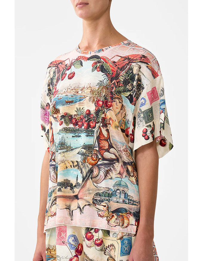 Notes From The Road Side Split Tee