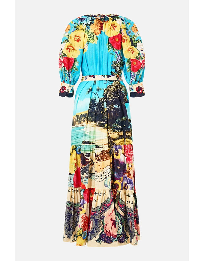 Tiered Shirt Dress Bathing Bombshell