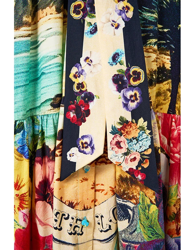 Tiered Shirt Dress Bathing Bombshell