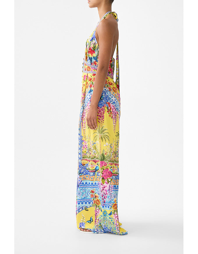 Sultanahmet Summer Halterneck Jumpsuit