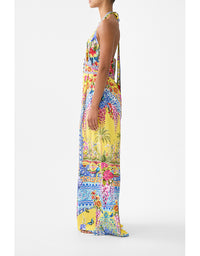 Sultanahmet Summer Halterneck Jumpsuit