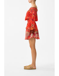 Off Shoulder Short Dress Olé Olé