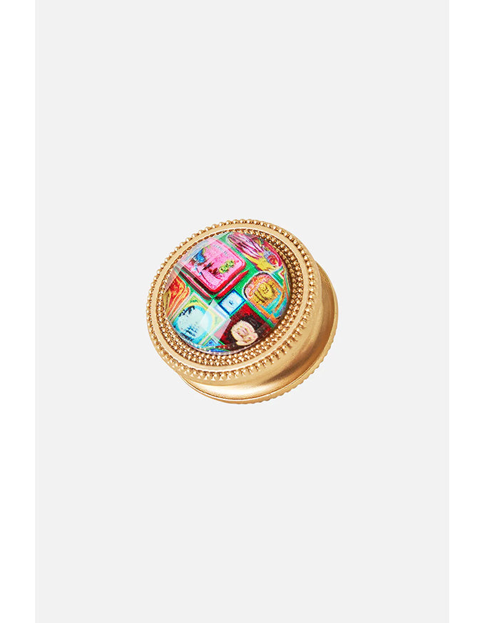 Gold Clothing Magnets Sal Do Mar