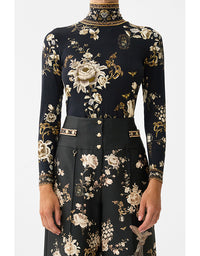 Jersey Turtle Neck Flamenco Folklore