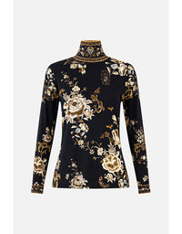 Jersey Turtle Neck Flamenco Folklore