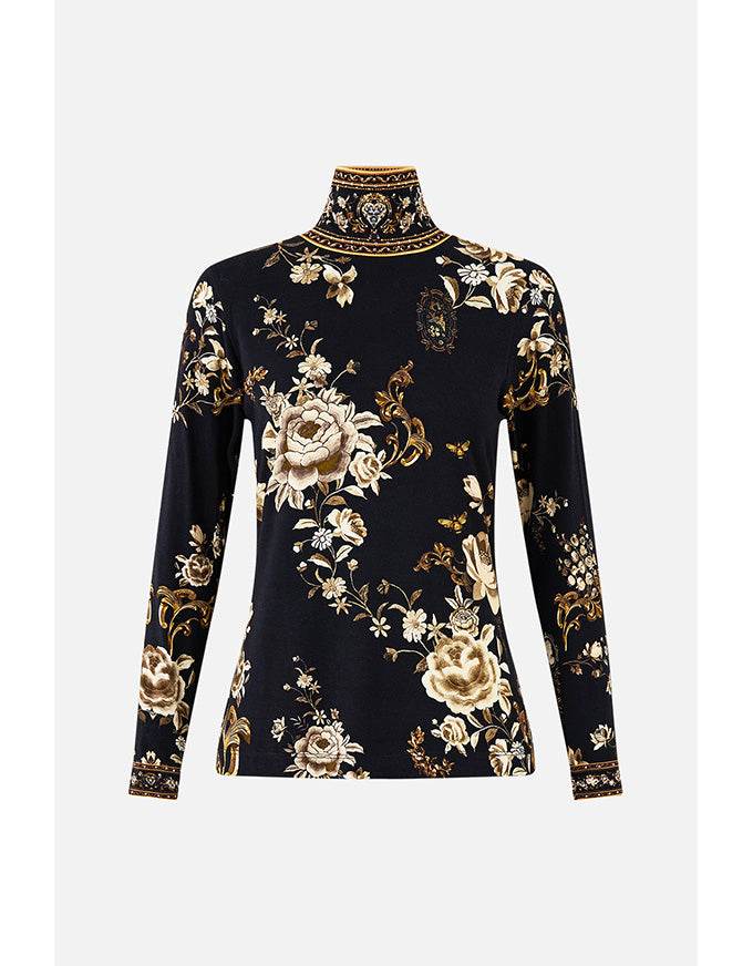 Jersey Turtle Neck Flamenco Folklore