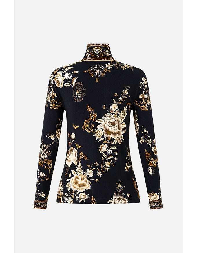 Jersey Turtle Neck Flamenco Folklore