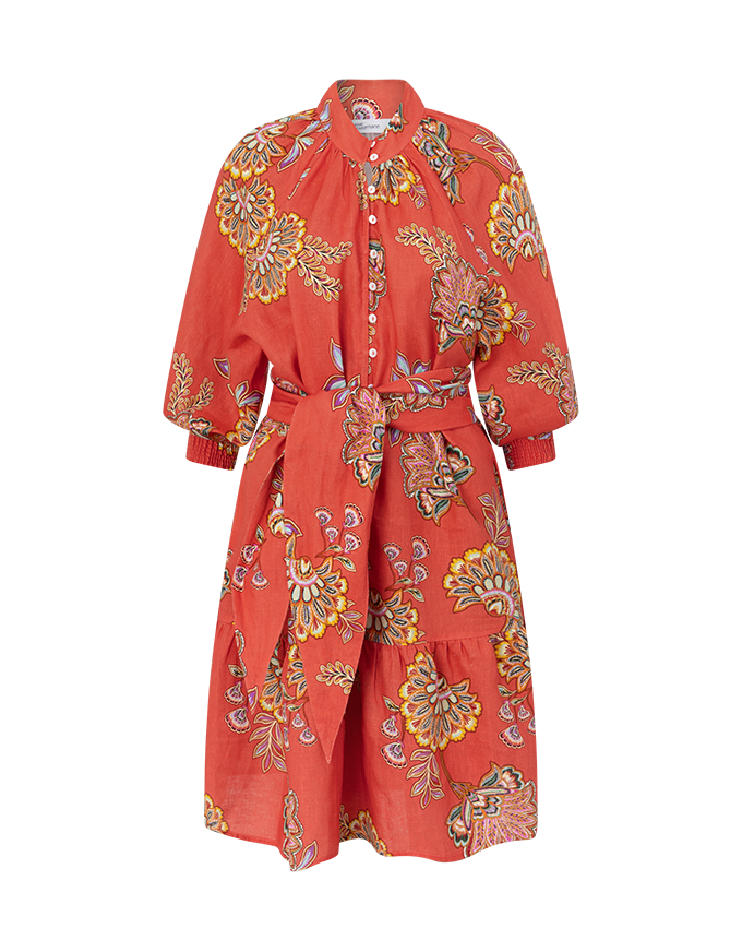 Elated Dress - Kgari Melon