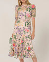 Cardelina Dress Lavender Pink Foral