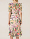 Cardelina Dress Lavender Pink Foral