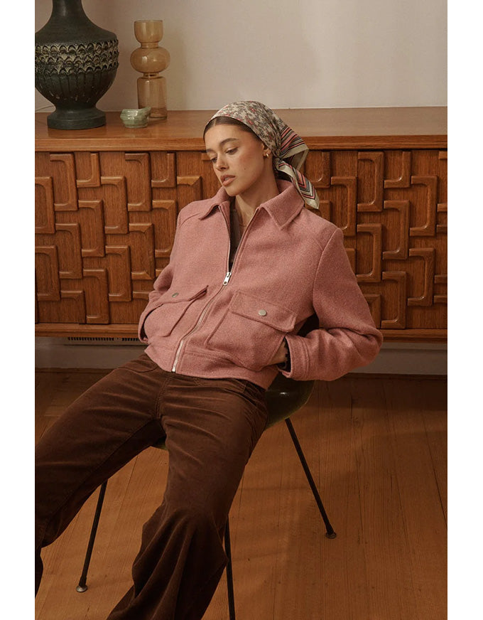 Carla Jacket Musk Pink