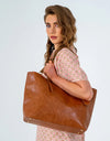 Carmine Tote Tan & Oyster