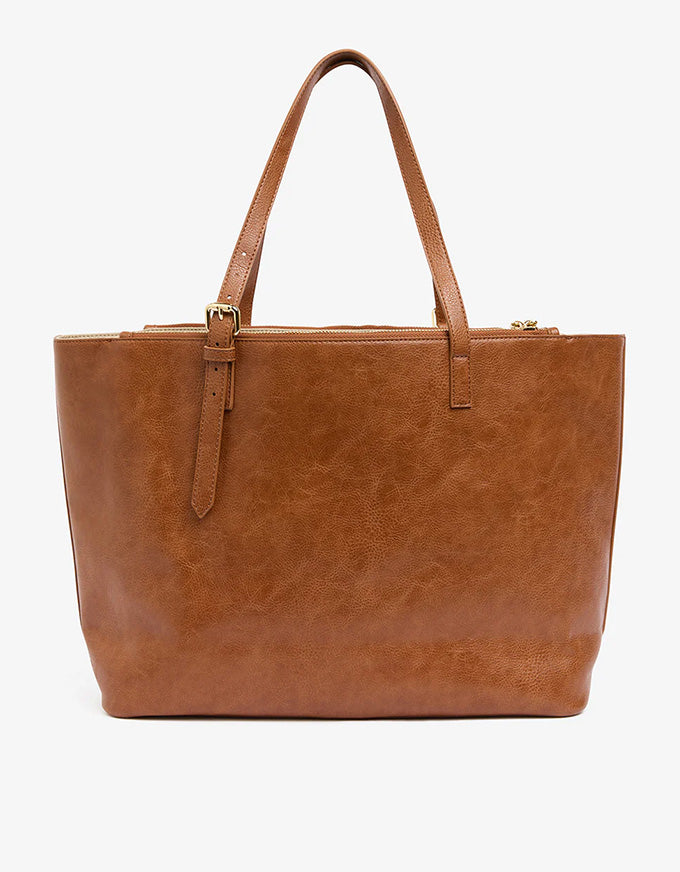 Carmine Tote Tan & Oyster