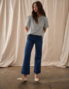 Celeste Pant Mid West Blue