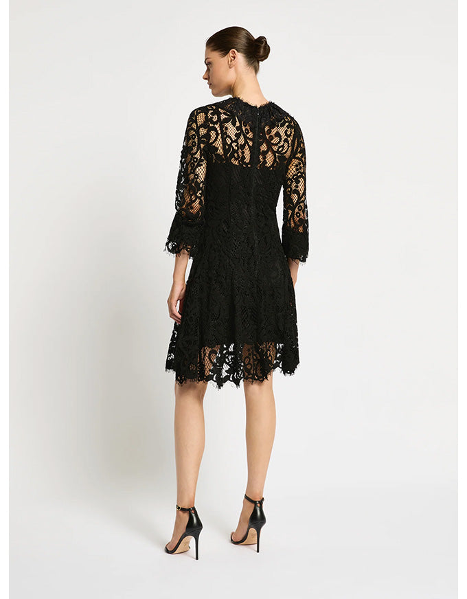 Chantel Dress Black - Made in Australia