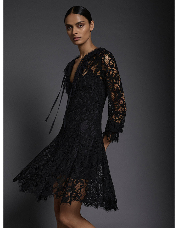 Chantel Dress Black - Made in Australia