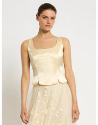 Bianca Bustier Buttermilk