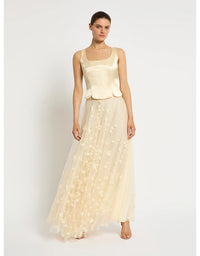 Bianca Bustier Buttermilk