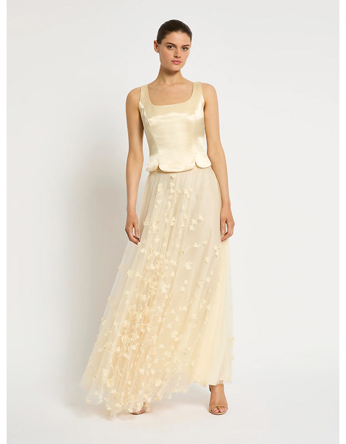 Bianca Bustier Buttermilk