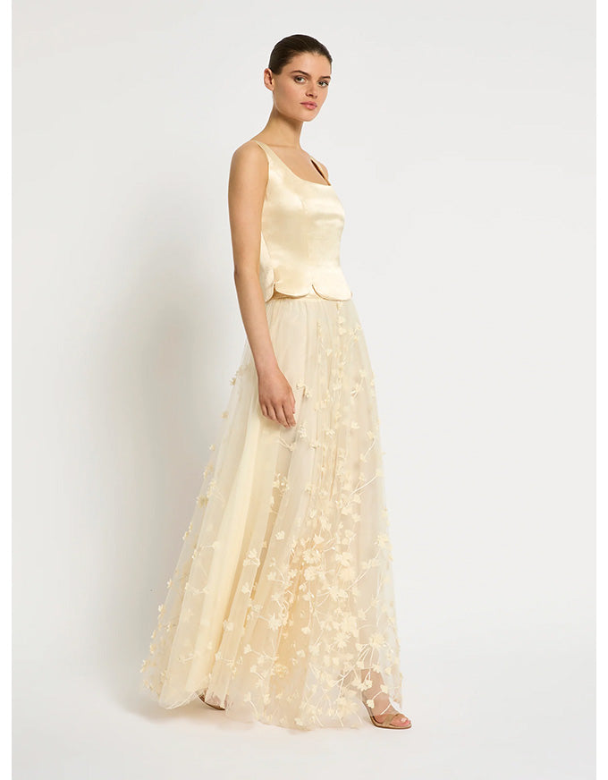 Christabel Skirt Buttermilk