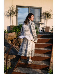 Splice Phrenology Silk Frill Jacket