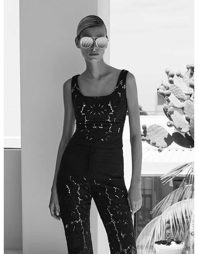 Colette Bustier Black - Australian Made