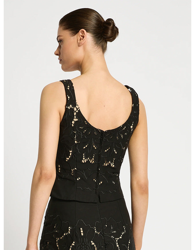 Colette Bustier Black - Australian Made