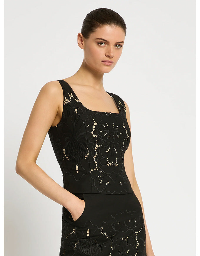 Colette Bustier Black - Australian Made