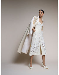 Bianca Trench Buttermilk