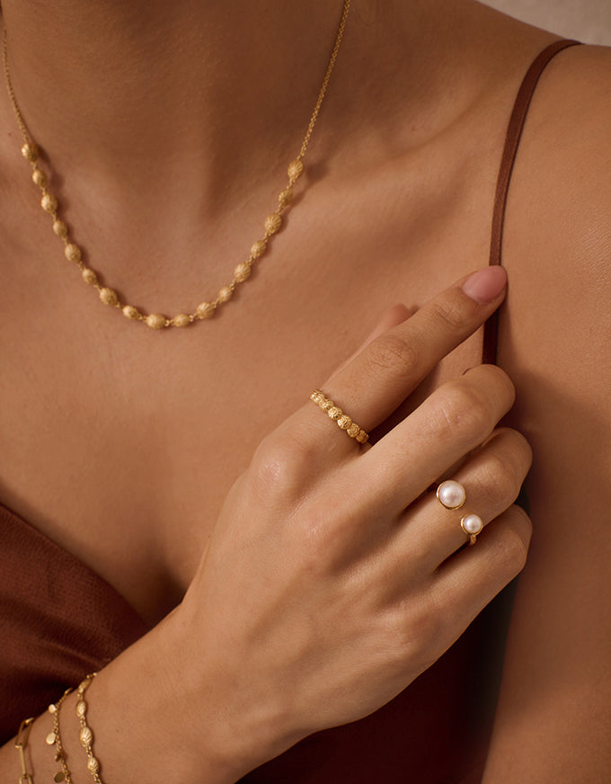 Soul Protector Ring 18KT YGP