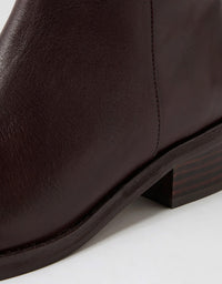 Caval Leather Boots Chocolate