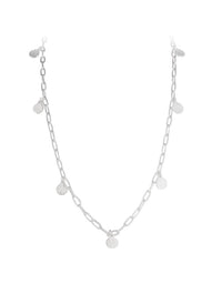 Silver Beachcomber Charm Necklace