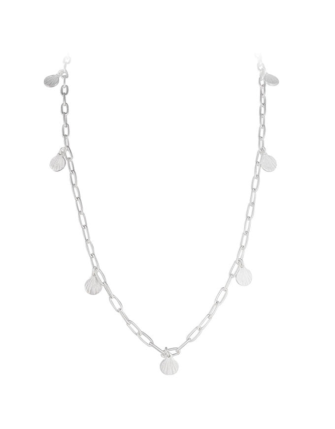 Silver Beachcomber Charm Necklace