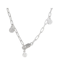 Silver Beachcomber Charm Necklace
