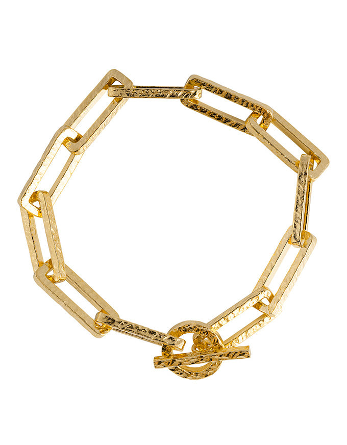 Antique Gold Chain Bracelet