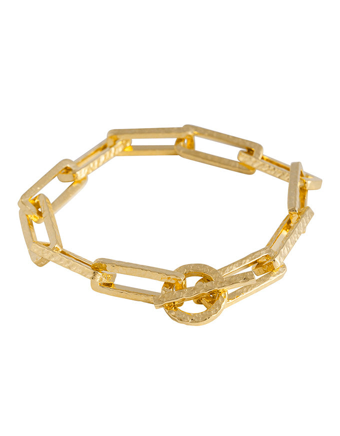 Antique Gold Chain Bracelet