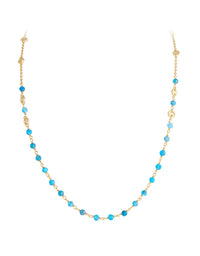 Blue Grotto Antique Necklace