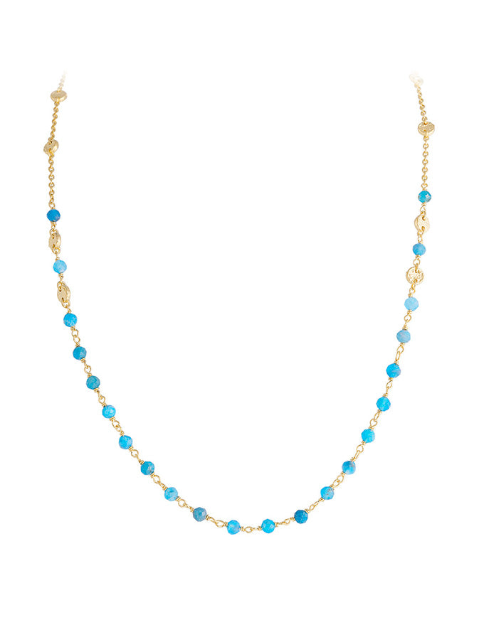 Blue Grotto Antique Necklace