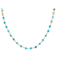 Blue Grotto Antique Necklace