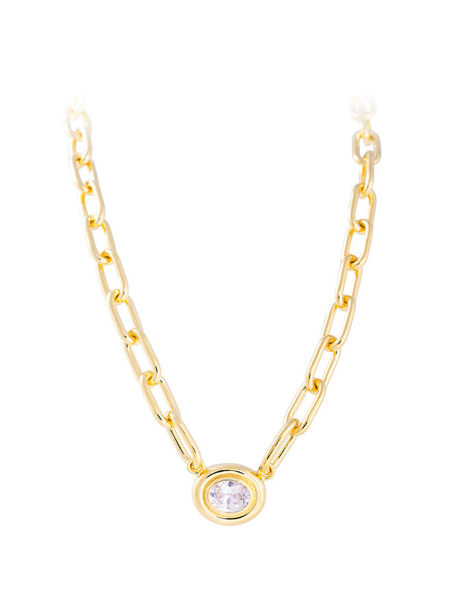 Lucia Necklace Gold