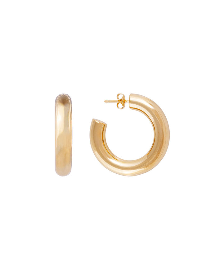 Bold Gold Maxi Hoops