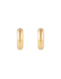 Bold Gold Midi Hoops