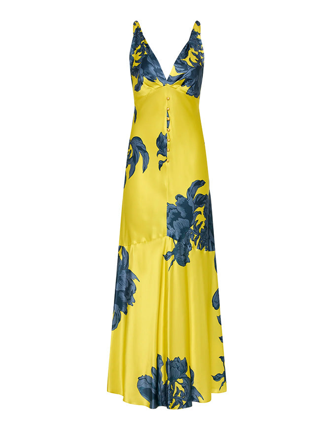 Delphine Maxi Citrus Blue - Australian Made