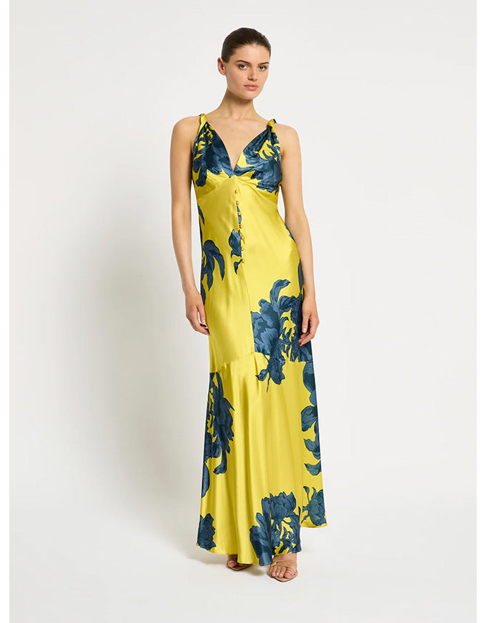Delphine Maxi Citrus Blue - Australian Made