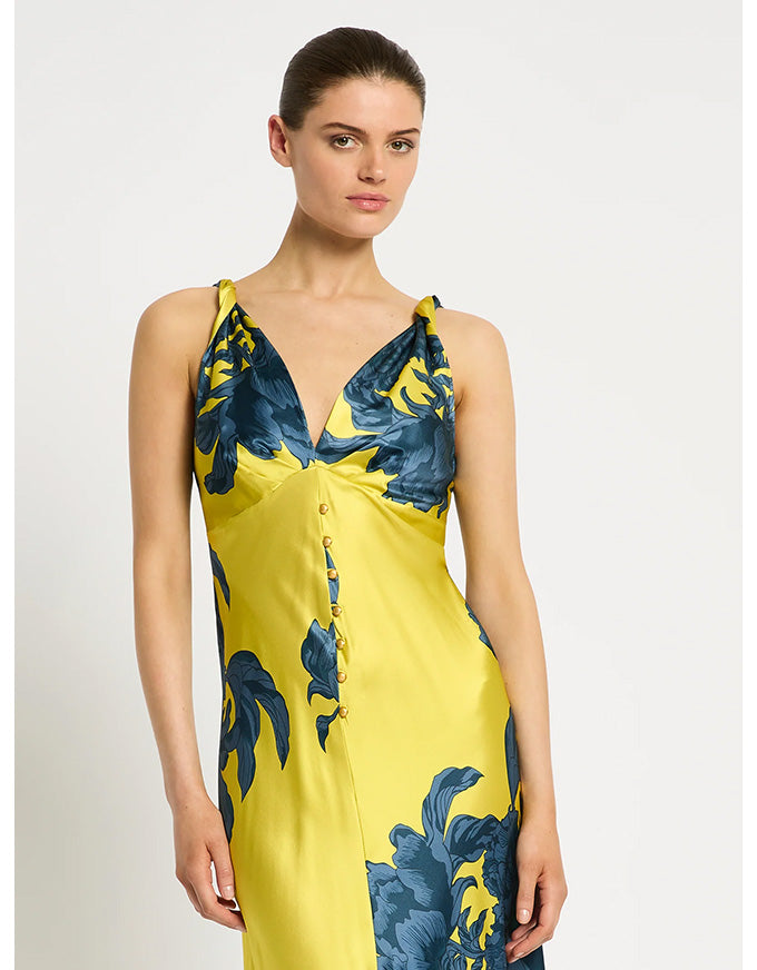 Delphine Maxi Citrus Blue - Australian Made